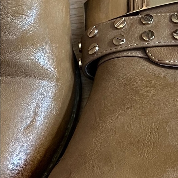 BUCCO anklet boots embossed with good ware and studs 8.5 - Picture 5 of 7